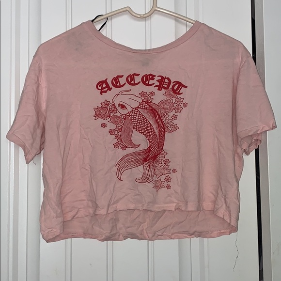 Short Sleeve Crop Top - Picture 1 of 1